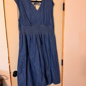 Old navy chambray dress